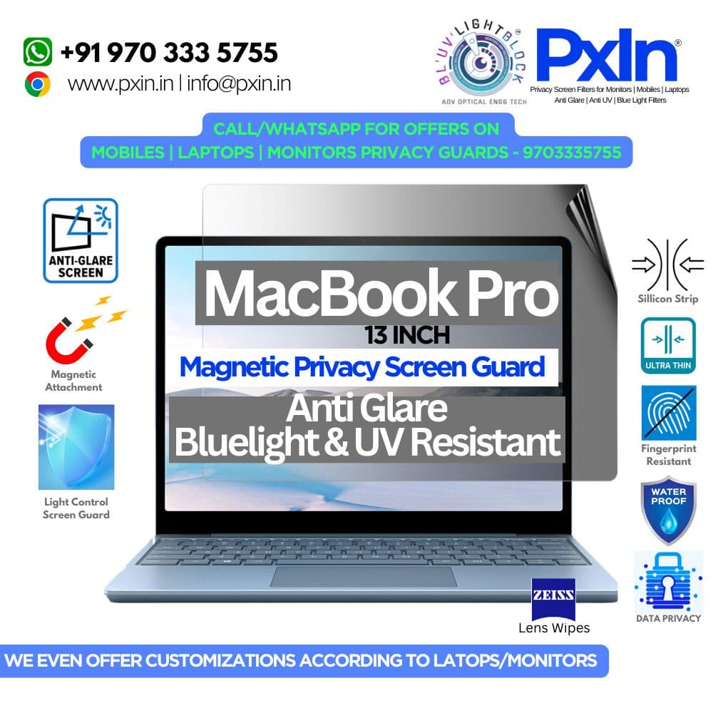 13 Inch MacBook Pro Magnetic Privacy Screen Filter