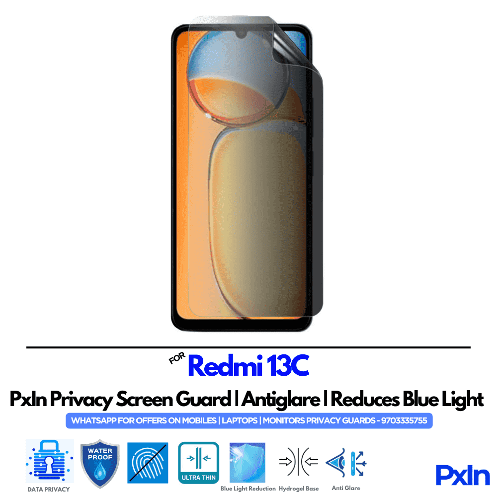Redmi 13C Privacy Screen Guard