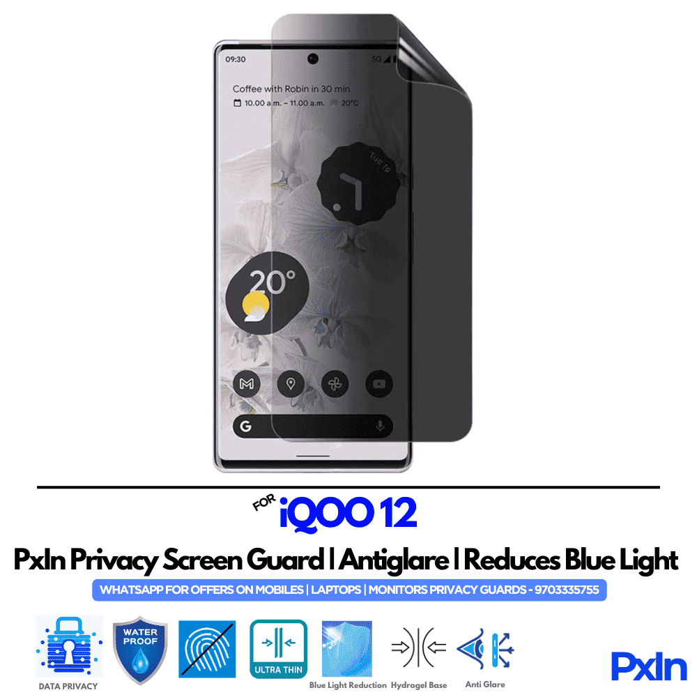 iQOO 12 Privacy Screen Guard