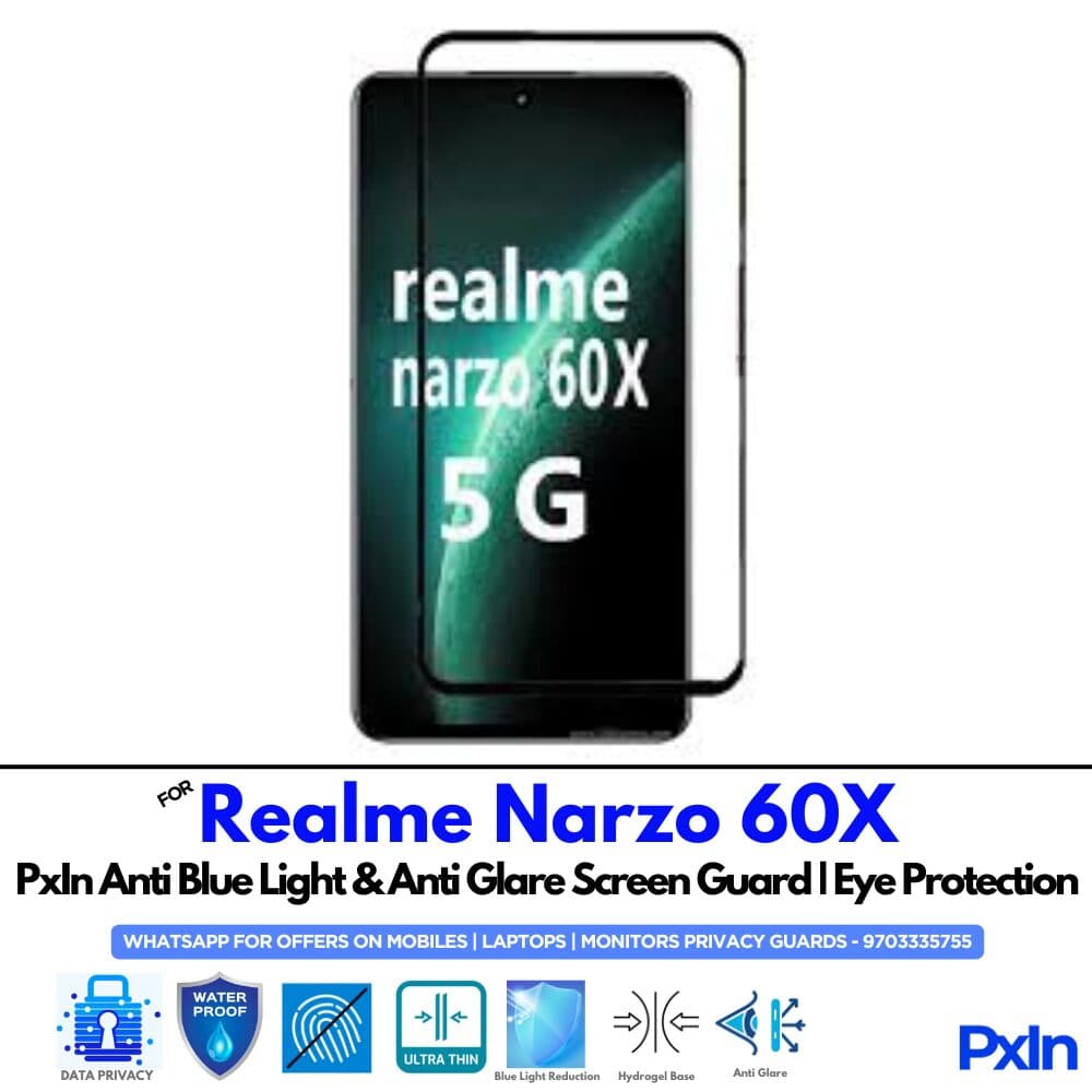 Realme Narzo 60X Anti Blue light screen guard