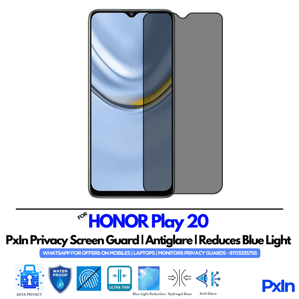 HONOR Play 20 Privacy Screen Guard