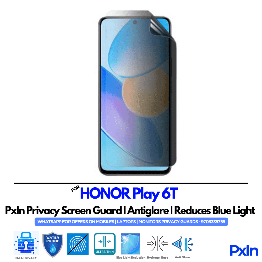 HONOR Play 6T Privacy Screen Guard
