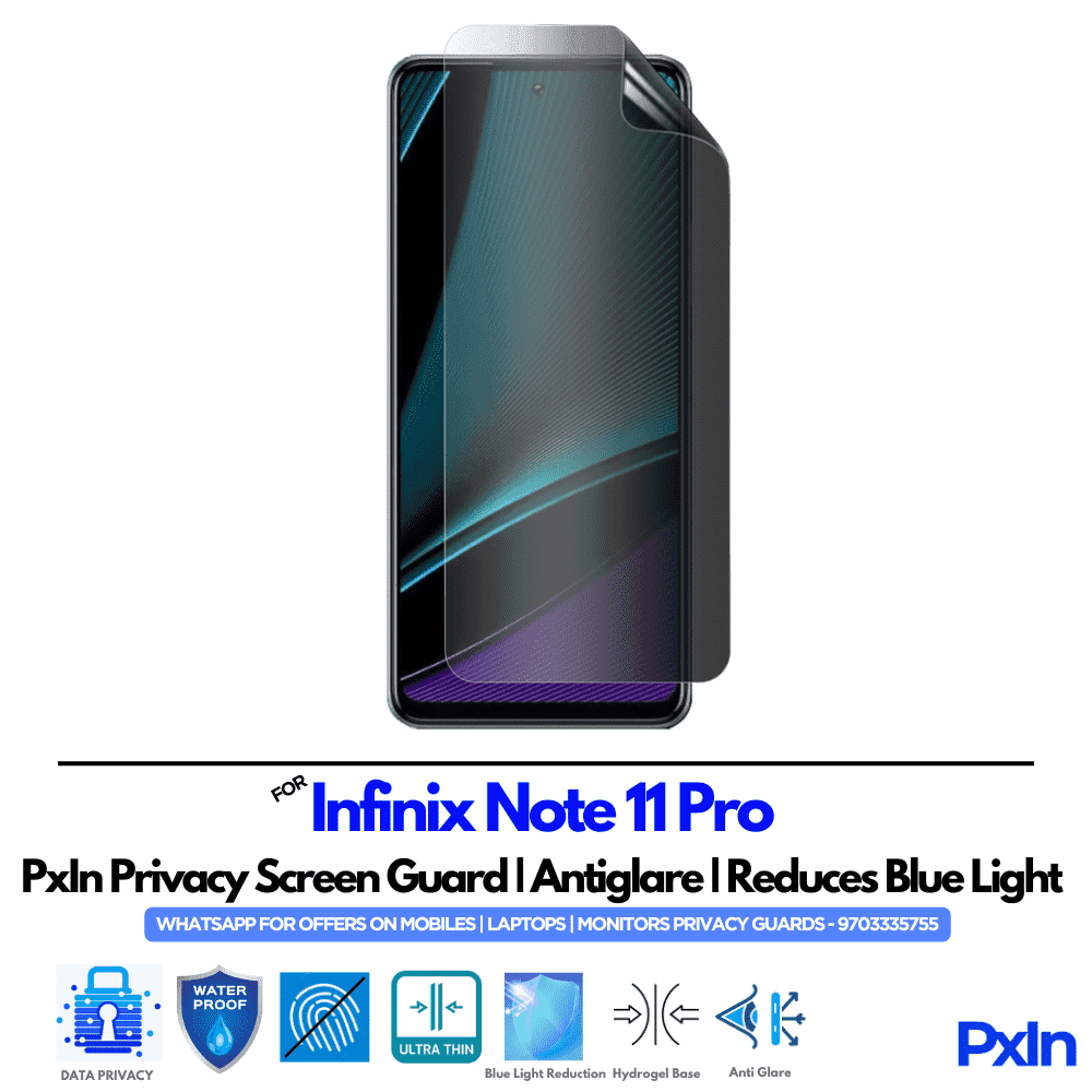 Infinix Note 11 Pro Privacy Screen Guard