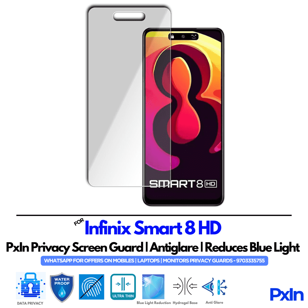 Infinix Smart 8 HD Privacy Screen Guard