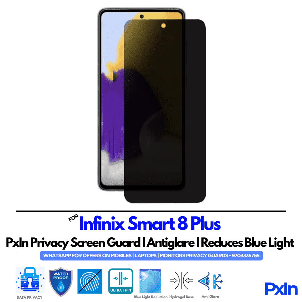 Infinix Smart 8 Plus Privacy Screen Guard