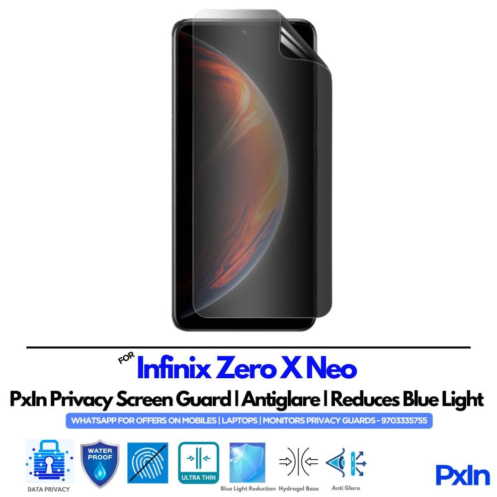 Infinix Zero X Neo Privacy Screen Guard