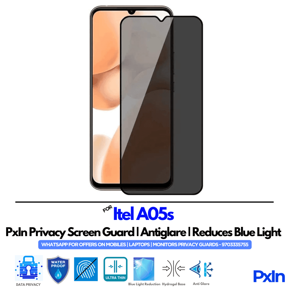 Itel A05s Privacy Screen Guard