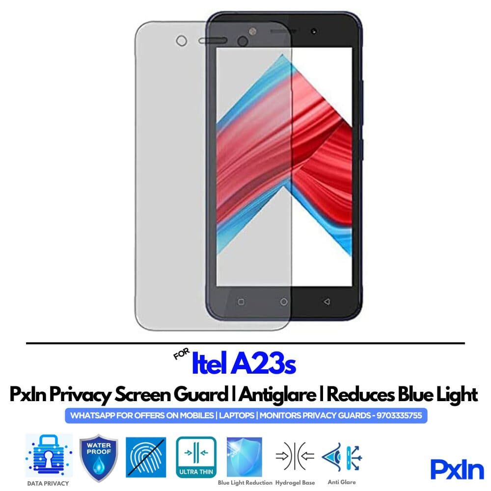 Itel A23s Privacy Screen Guard