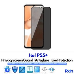 Itel P55+ Privacy Screen Guard