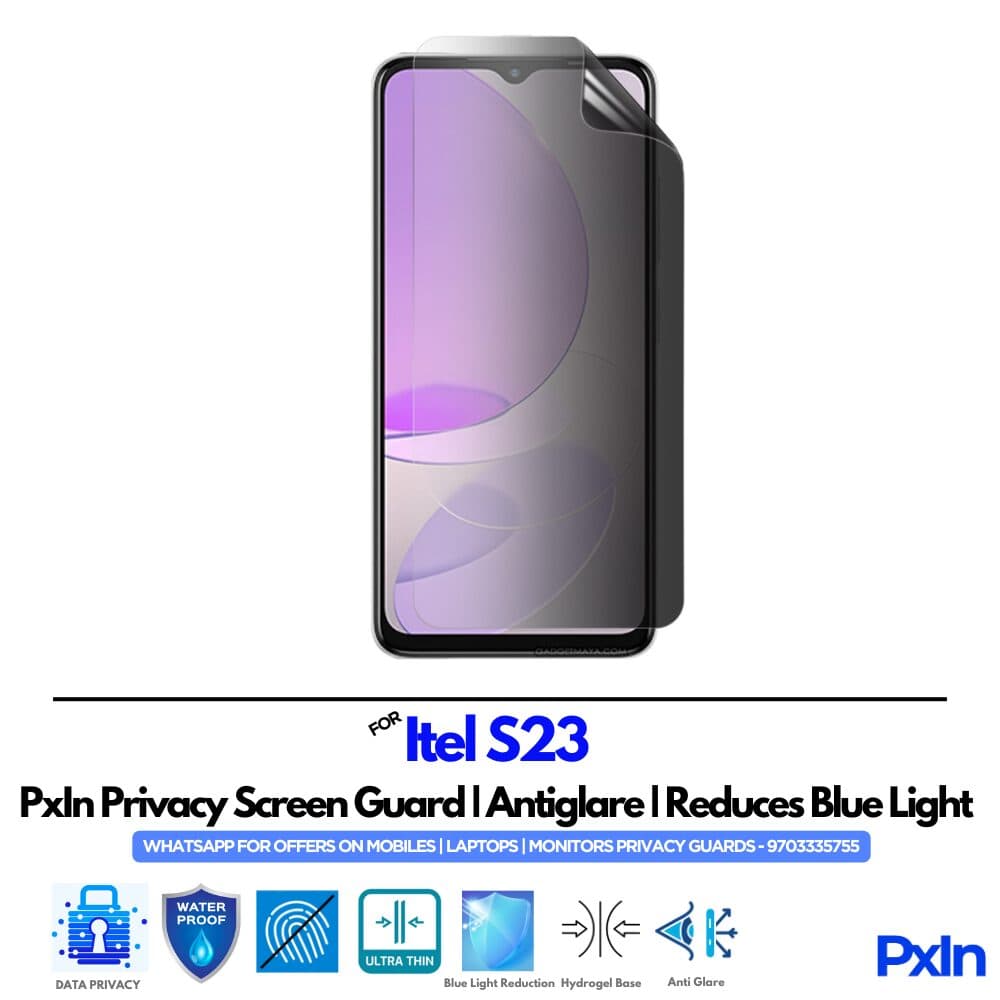 Itel S23 Privacy Screen Guard