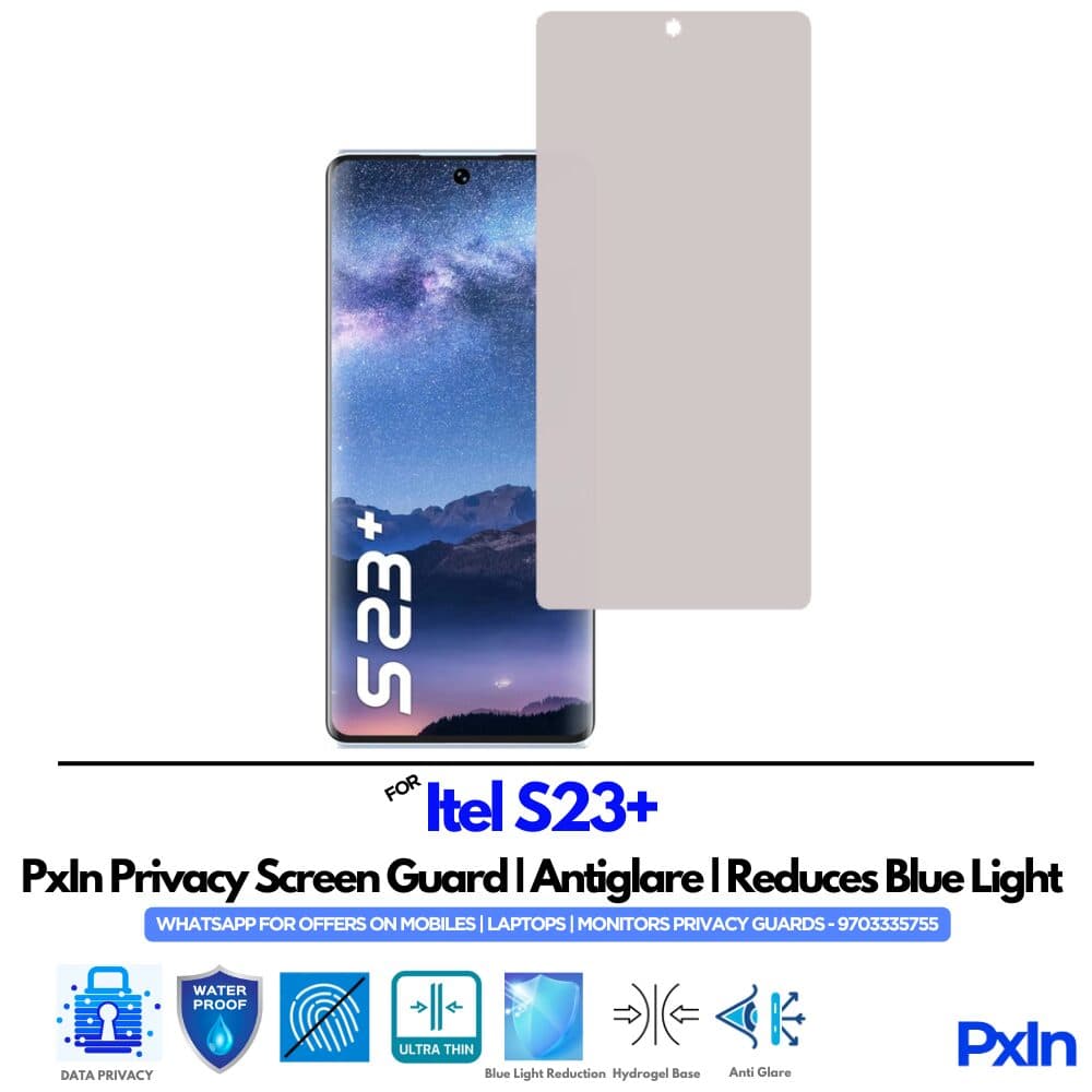 Itel S23+ Privacy Screen Guard