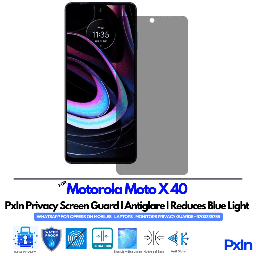 Motorola Moto X 40 Privacy Screen Guard