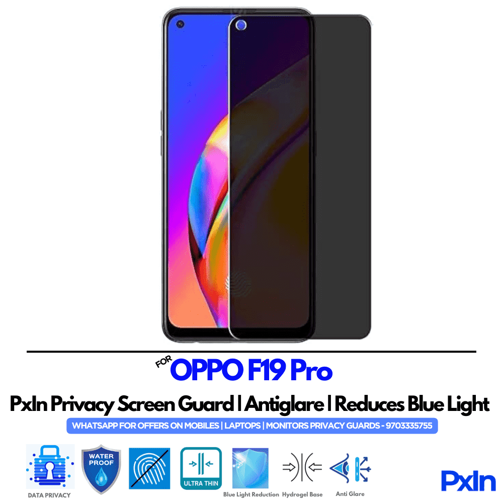 OPPO F19 Pro Privacy Screen Guard