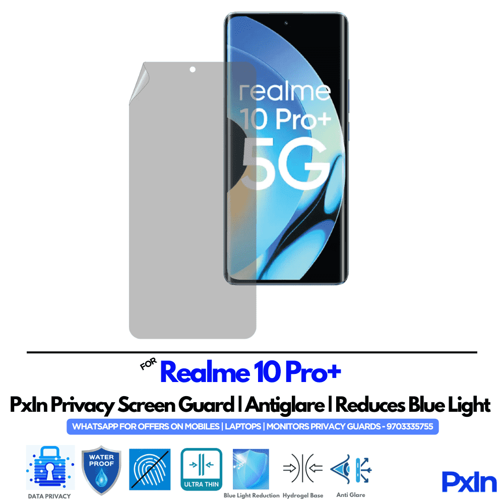 Realme 10 Pro+ Privacy Screen Guard