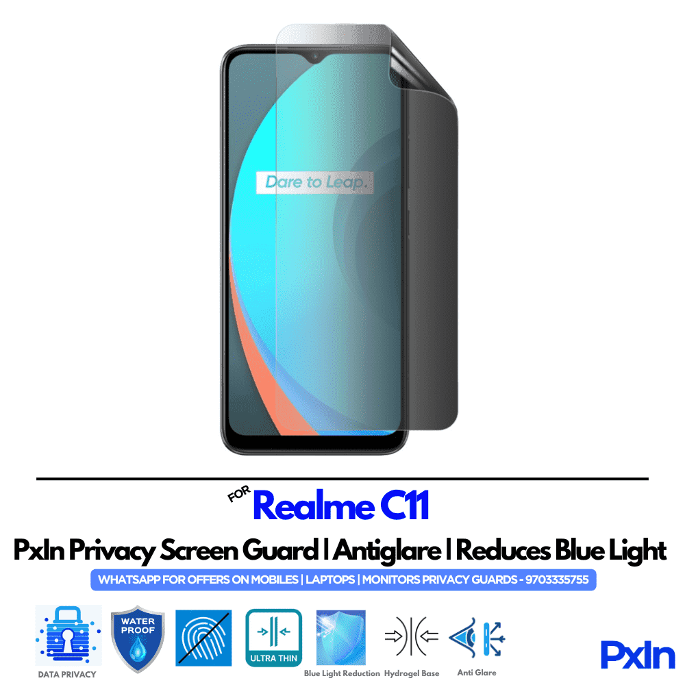 Realme C11 Privacy Screen Guard