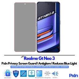 Realme GT Neo 3 Privacy Screen Guard