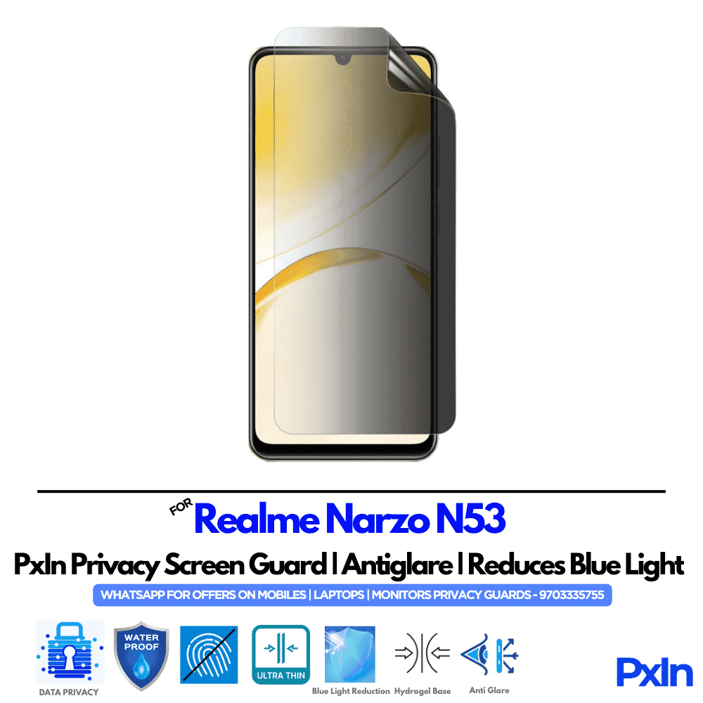 Realme Narzo N53 Privacy Screen Guard