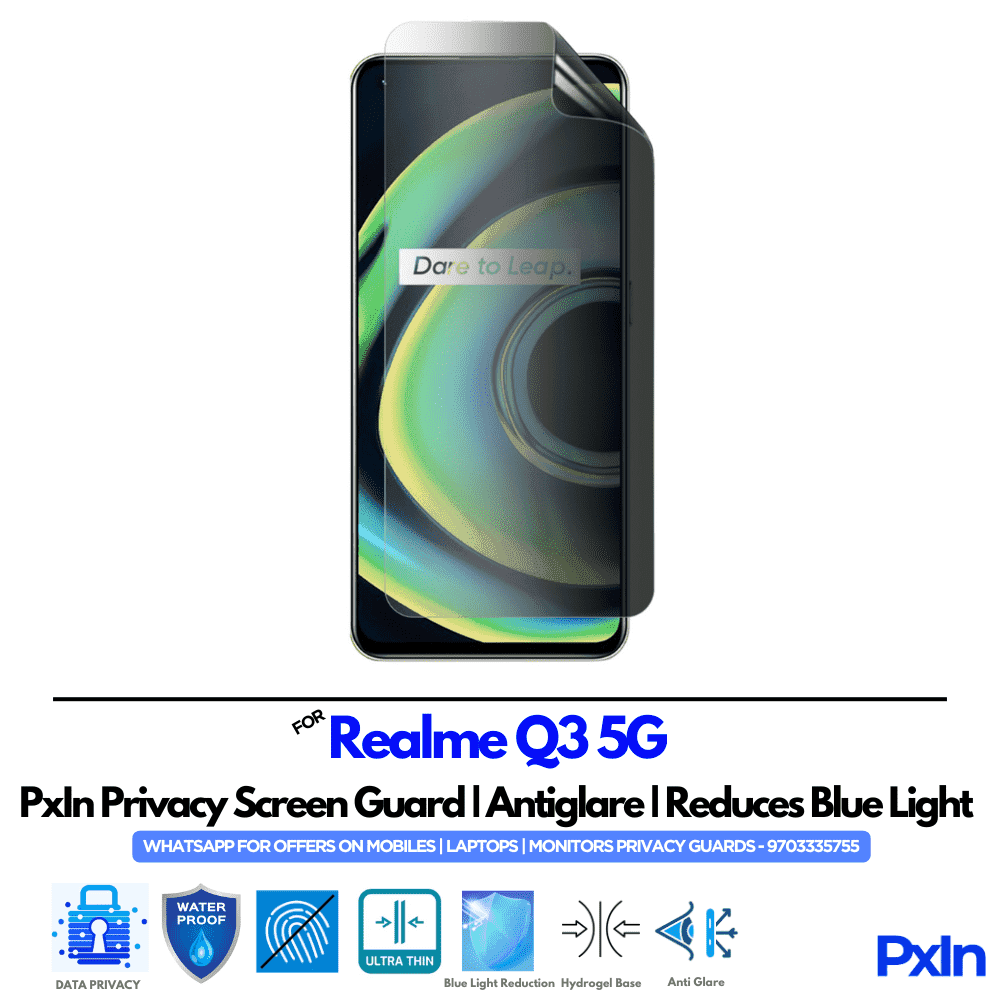 Realme Q3 5G Privacy Screen Guard