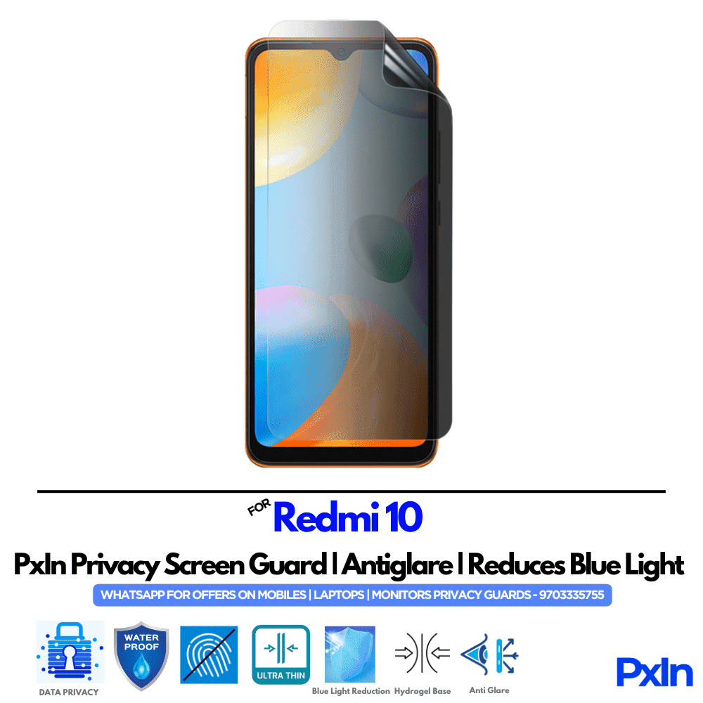 Redmi 10 Mobile Privacy Screen
