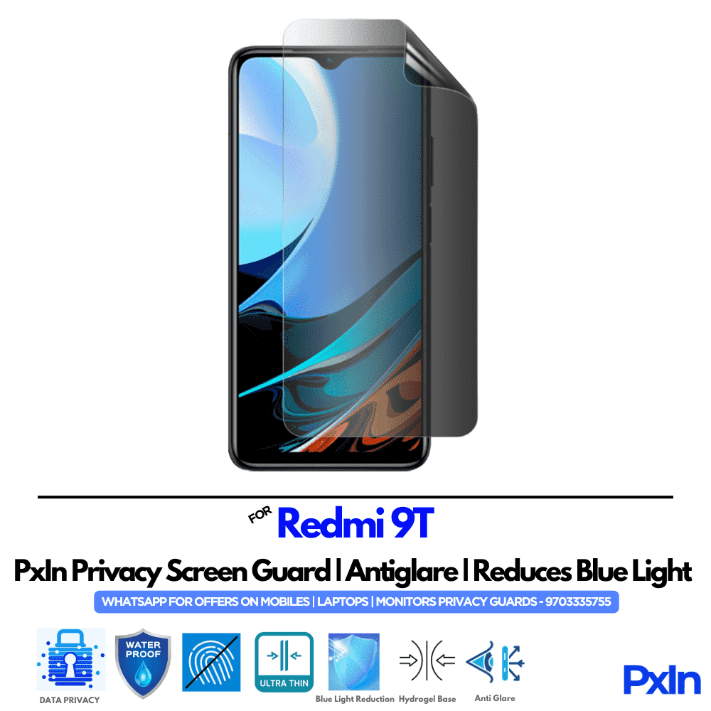Redmi 9T Privacy Screen Guard