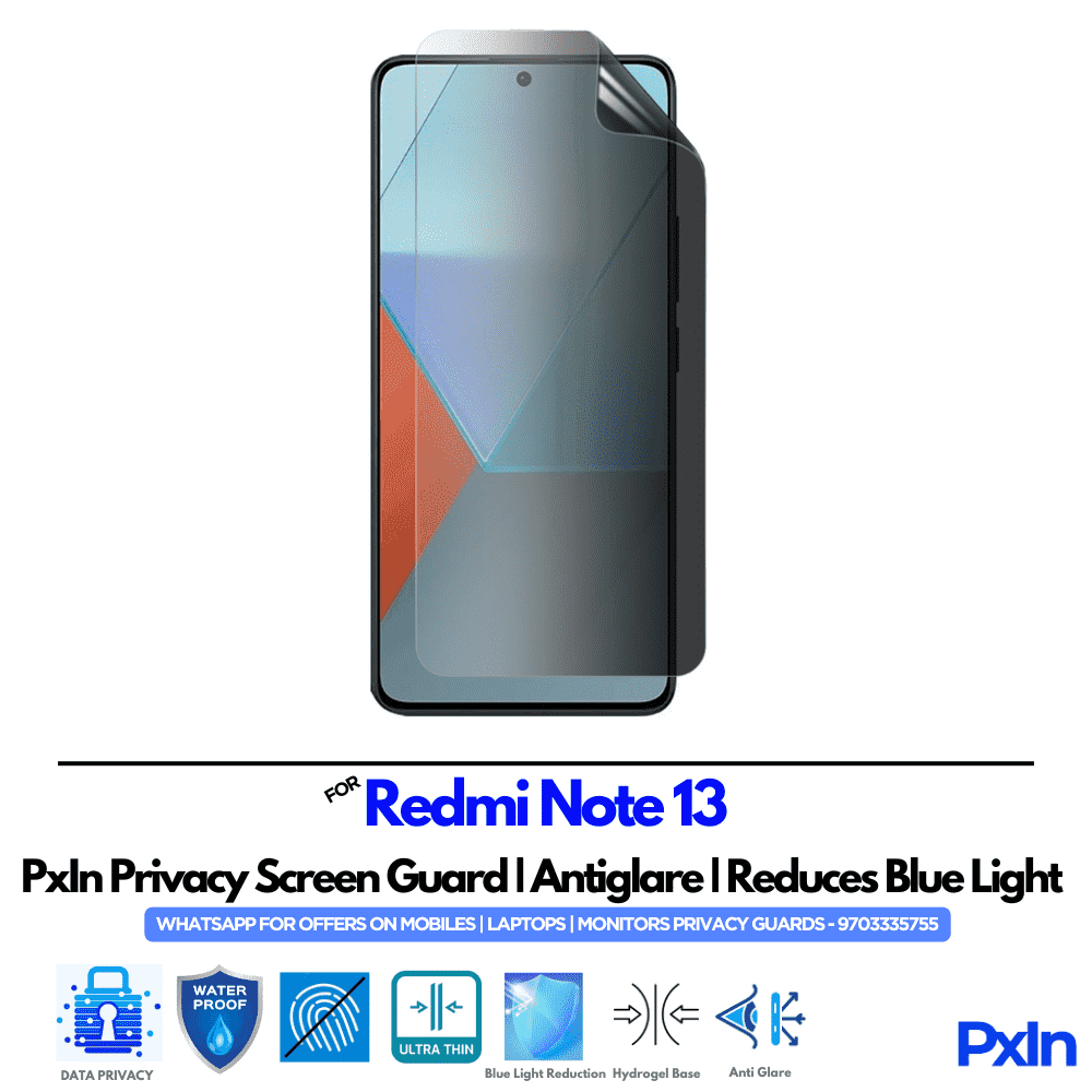 Redmi Note 13 Privacy Screen Guard