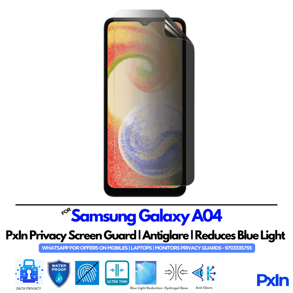Samsung Galaxy A04 Privacy Screen Guard