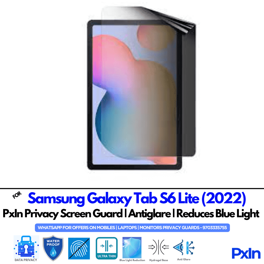 Samsung Galaxy Tab S6 Lite (2022) Privacy Screen Guard