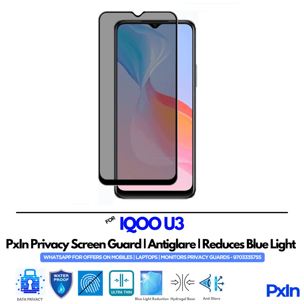 iQOO U3 Privacy Screen Guard