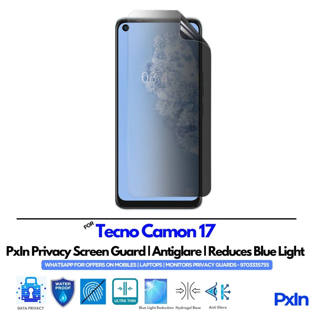 Tecno Camon 17 Privacy Screen Guard