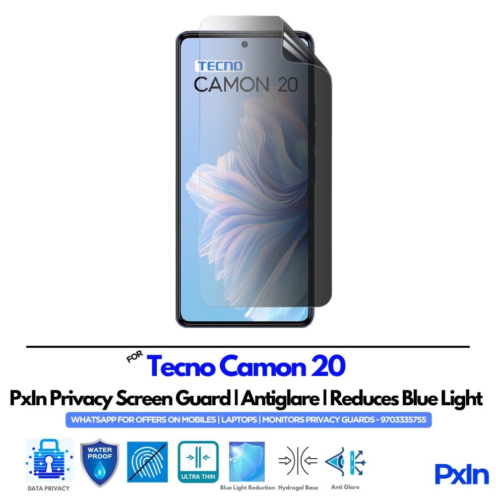Tecno Camon 20 Privacy Screen Guard