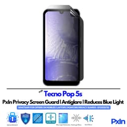 Tecno Pop 5s Privacy Screen Guard