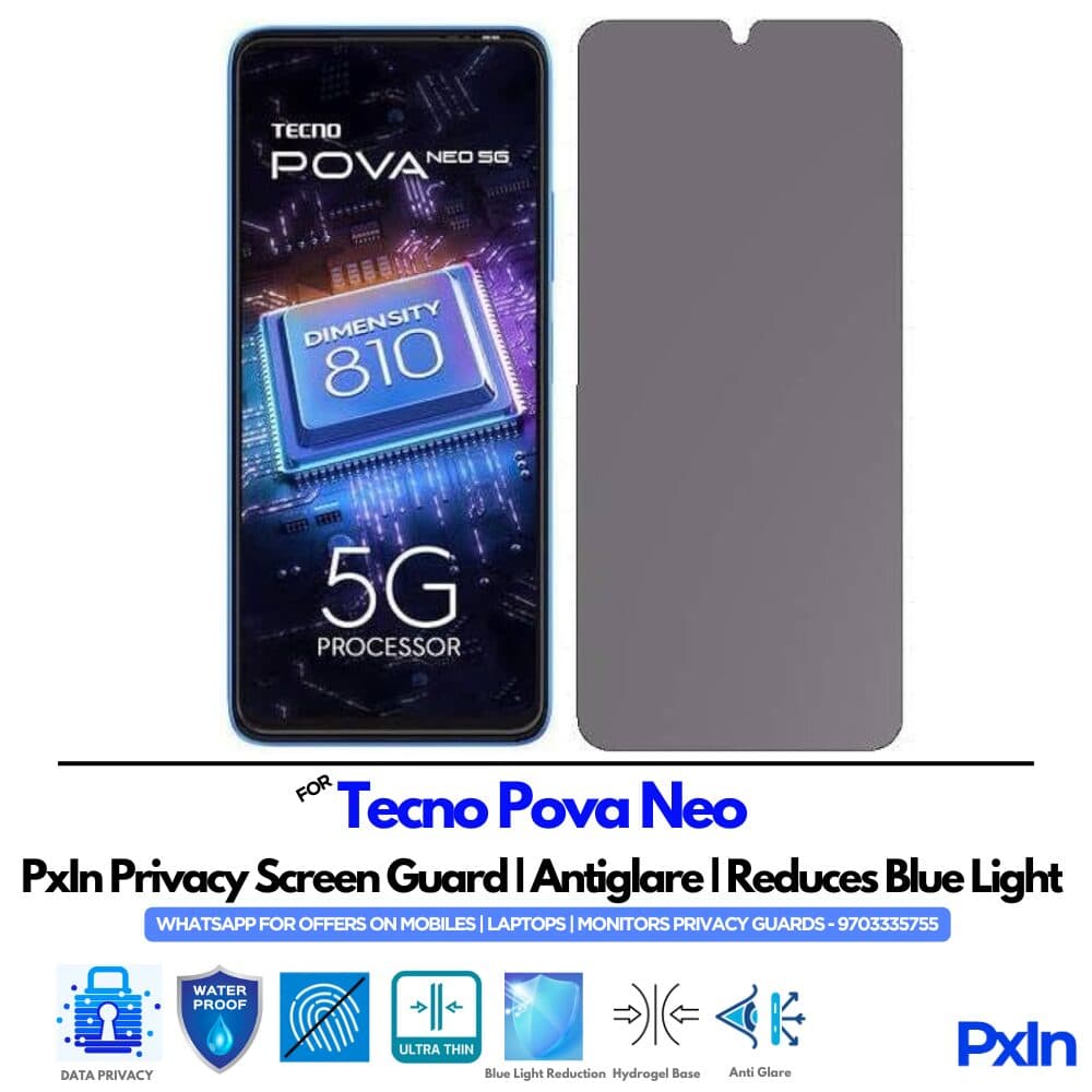 Tecno Pova Neo Privacy Screen Guard