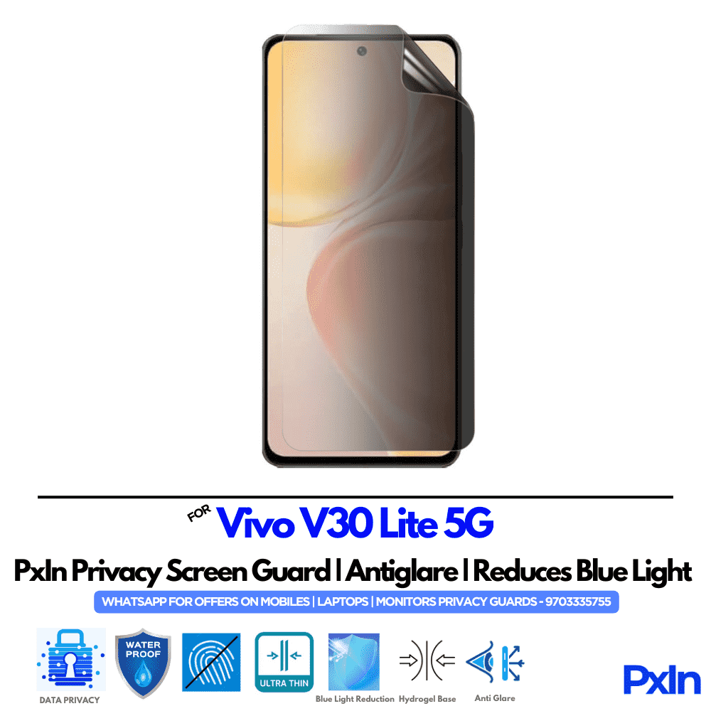 Vivo V30 Lite 5G Privacy Screen Guard