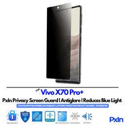 Vivo X70 Pro+ Privacy Screen Guard