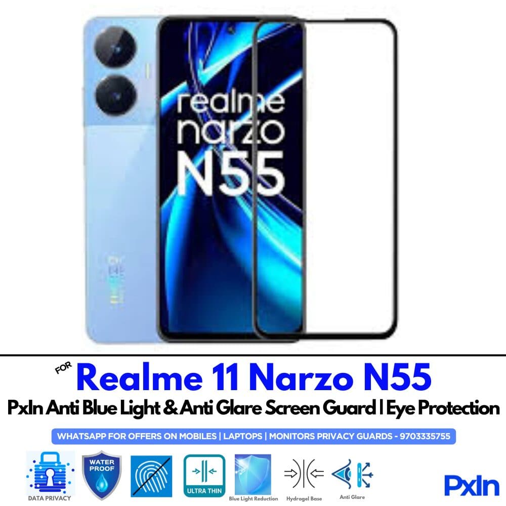 Realme 11 Narzo N55 Anti Blue light screen guard