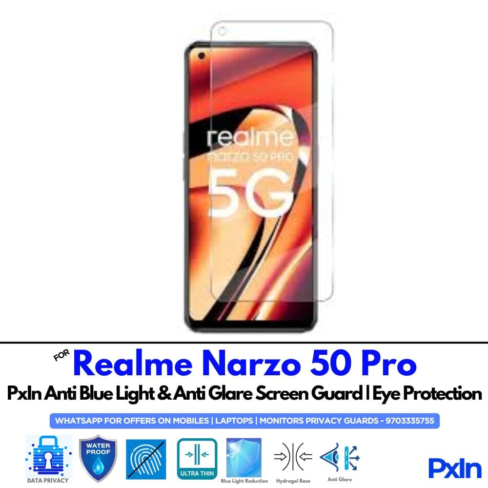 Realme Narzo 50 Pro Anti Blue light screen guard