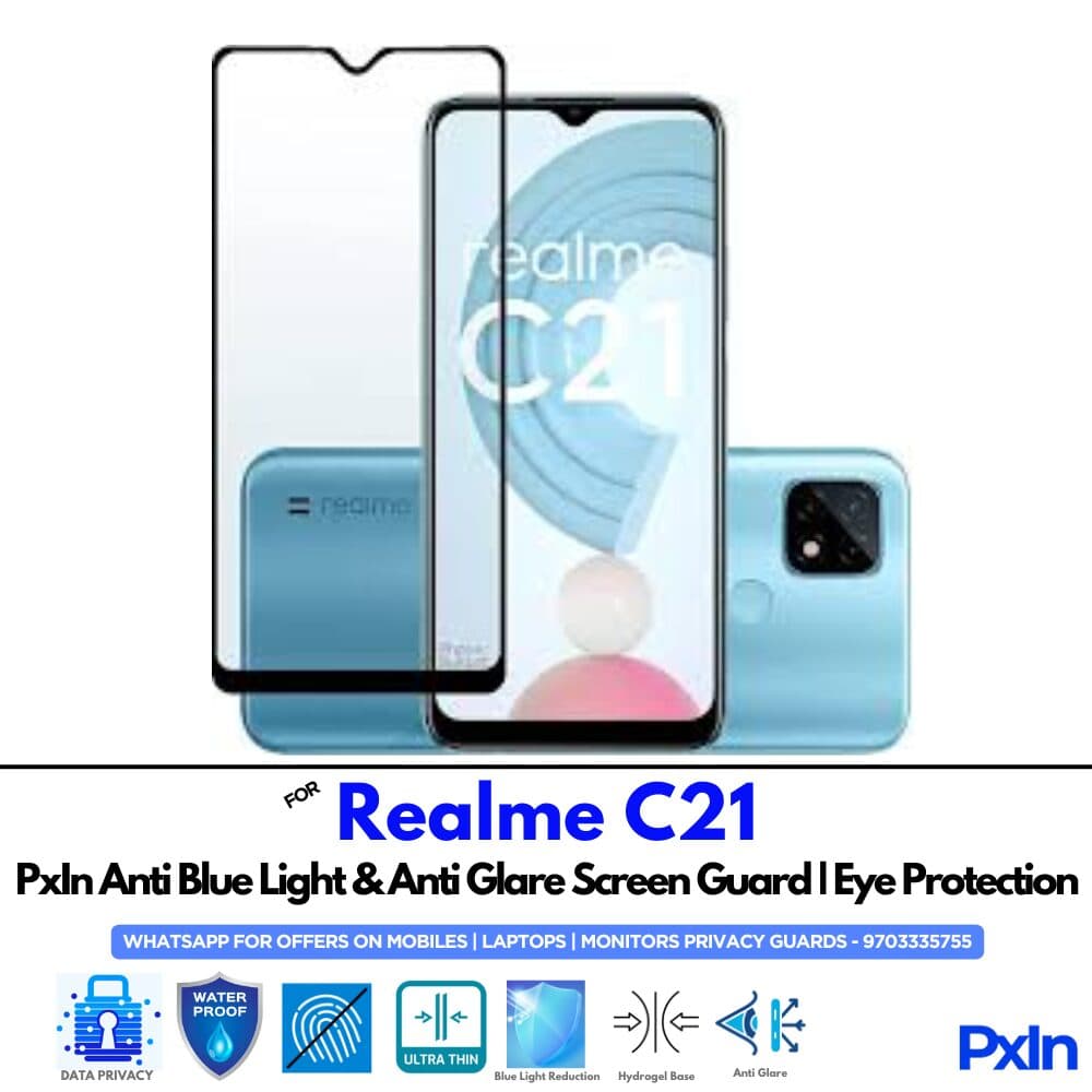 Realme C21 Anti Blue light screen guard