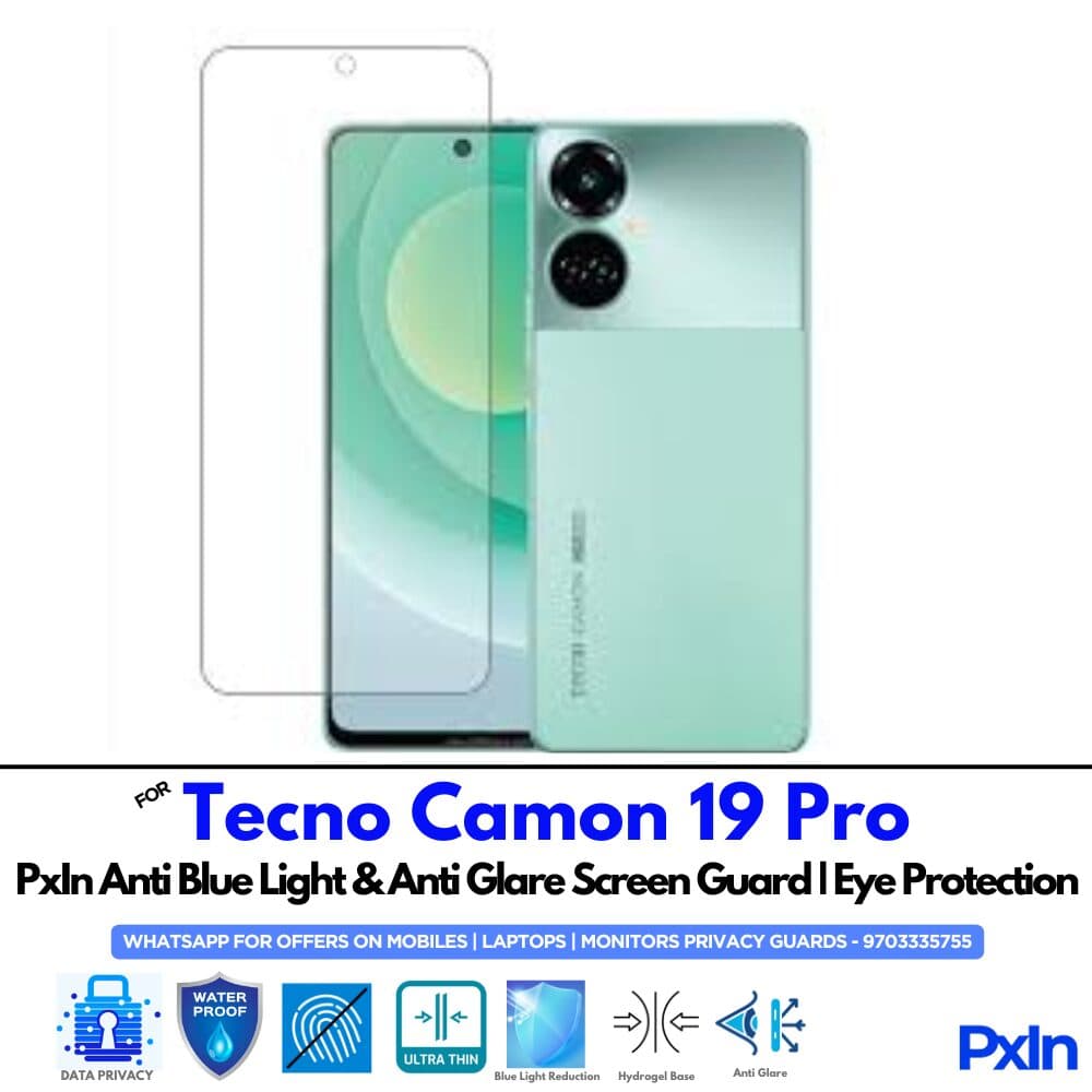 Tecno Camon 19 Pro Anti Blue light screen guard