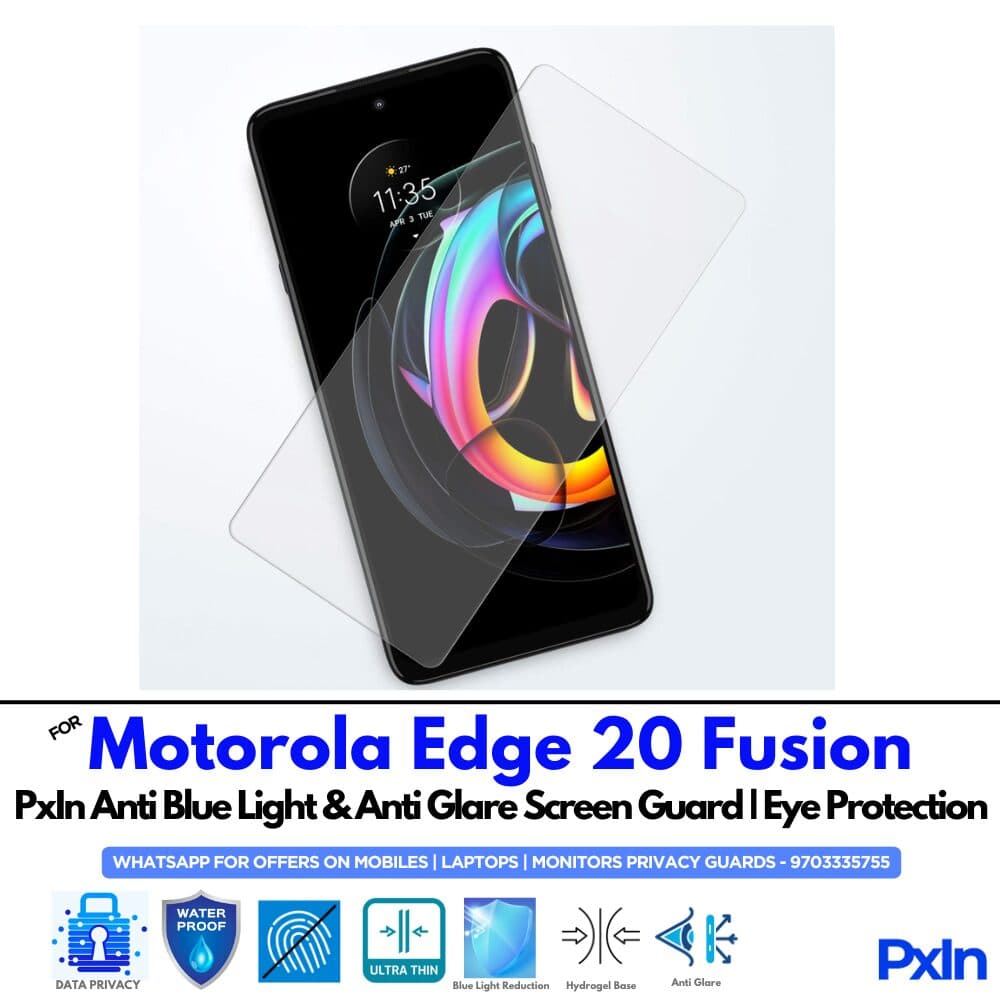 Motorola Edge 20 Fusion Anti Blue light screen guard