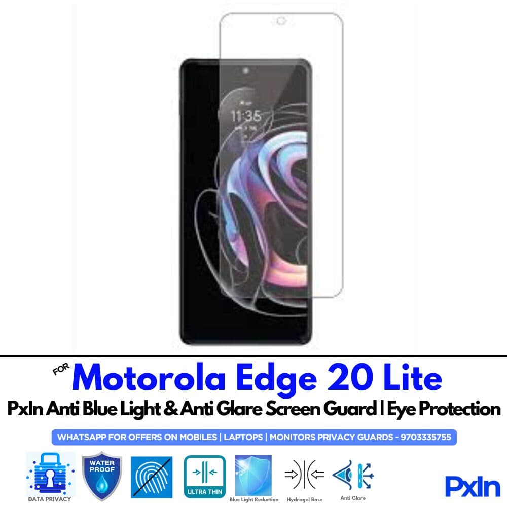 Motorola Edge 20 Lite Anti Blue light screen guard