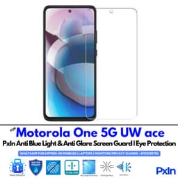 Motorola One 5G UW ace Anti Blue light screen guard