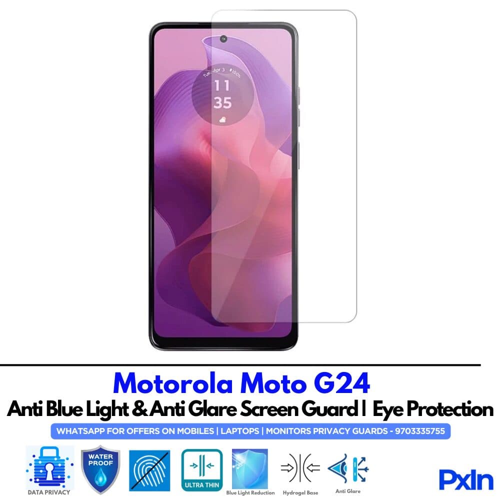 Motorola Moto G24 Anti Blue light screen guard