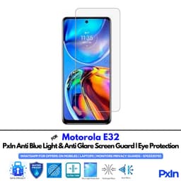 Motorola E32 Mobile Anti Bluelight Screen Guard