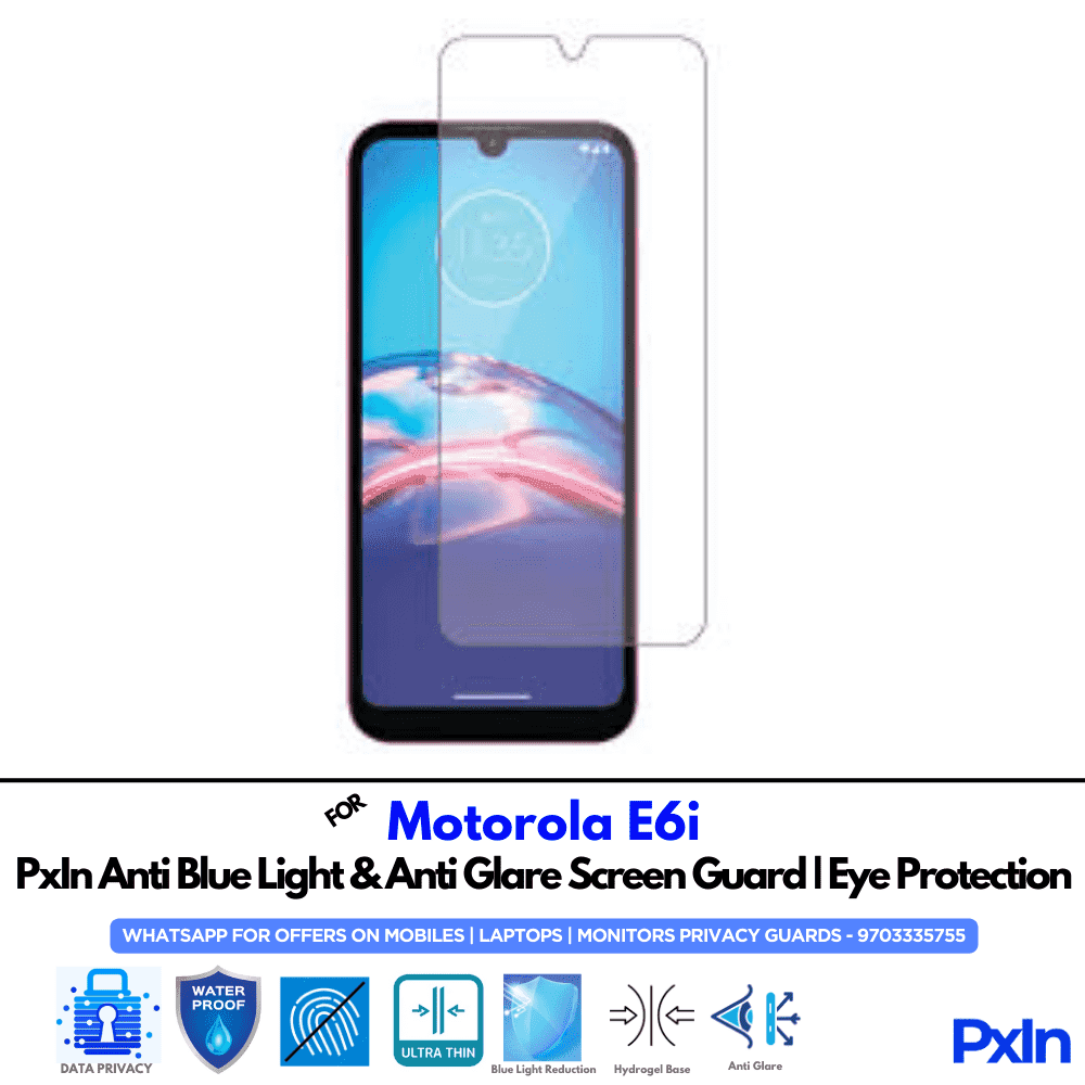 Motorola E6i Mobile Anti Bluelight Screen Guard