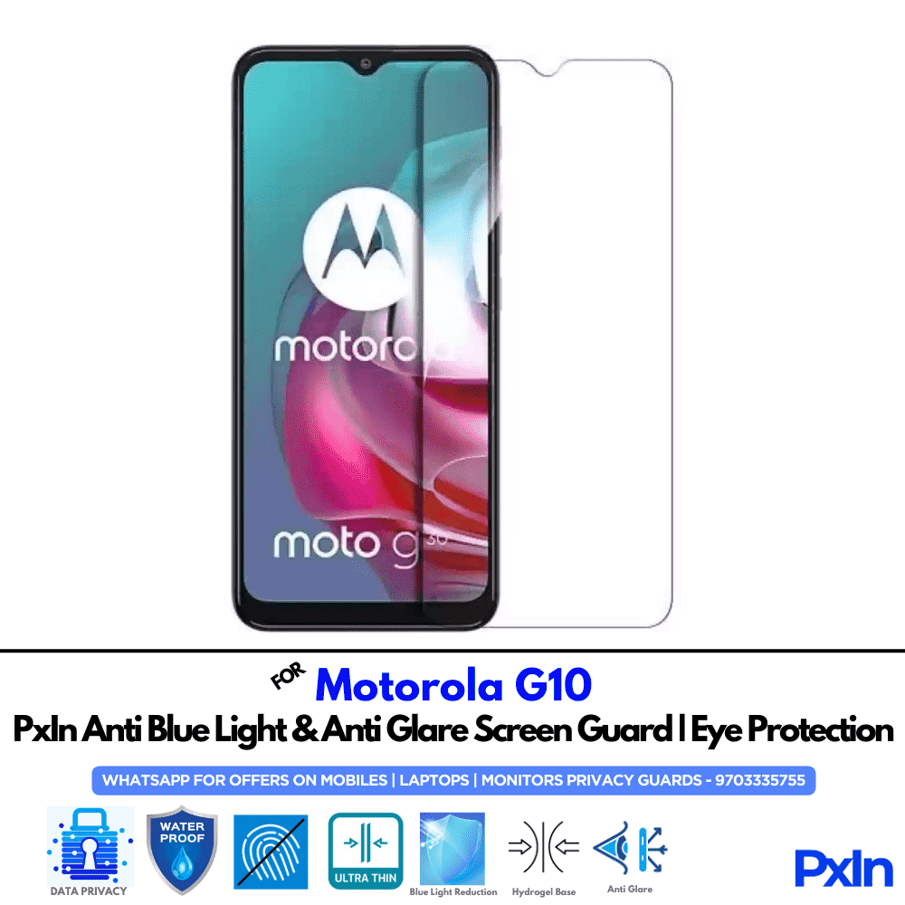 Motorola G10 Mobile Anti Bluelight Screen Guard