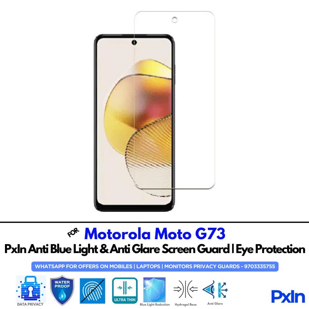 Motorola Moto G73 Mobile Anti Bluelight Screen Guard