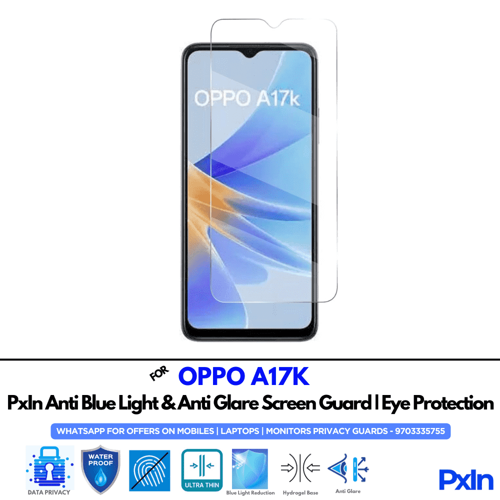OPPO A17K Mobile Anti Bluelight Screen Guard
