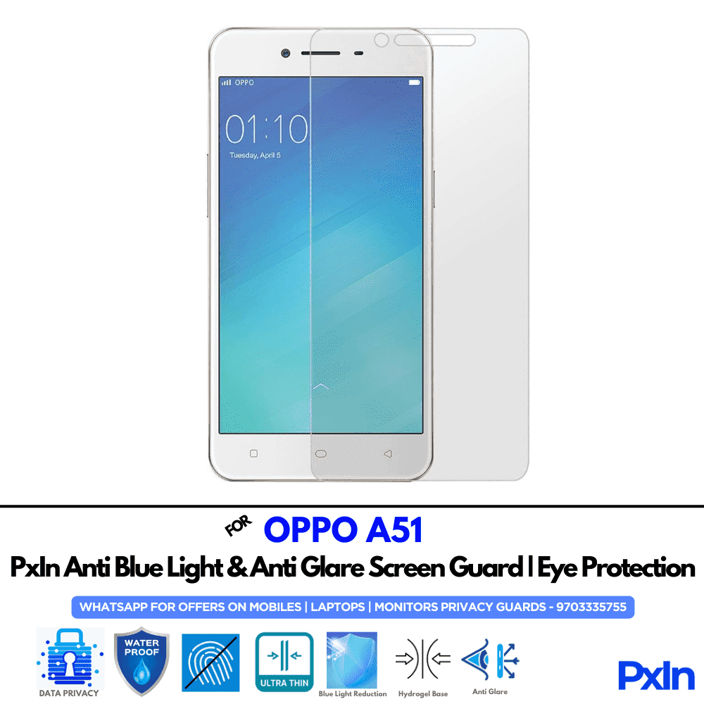 OPPO A51 Mobile Anti Bluelight Screen Guard