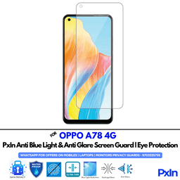 OPPO A78 4G Mobile Anti Bluelight Screen Guard