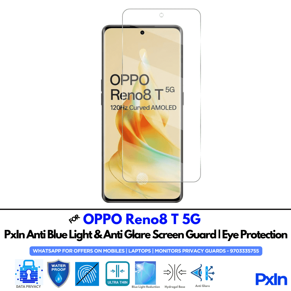 OPPO Reno8 T 5G Mobile Anti Bluelight Screen Guard